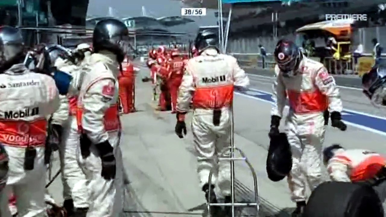 F1 2007 GP02 MALAYSIA Sepang Rennen Premiere