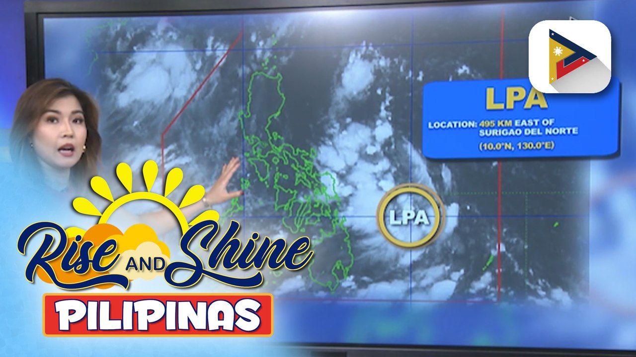 LPA, namataan ng PAGASA sa Silangan ng Surigao del Norte
