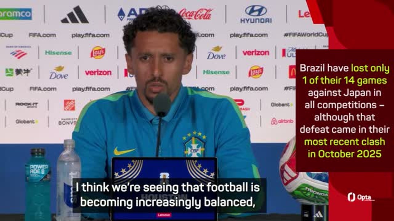 Marquinhos wary of Japan threat