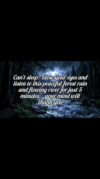 Nature's Best Sleep Therapy | Rain in the Fores...