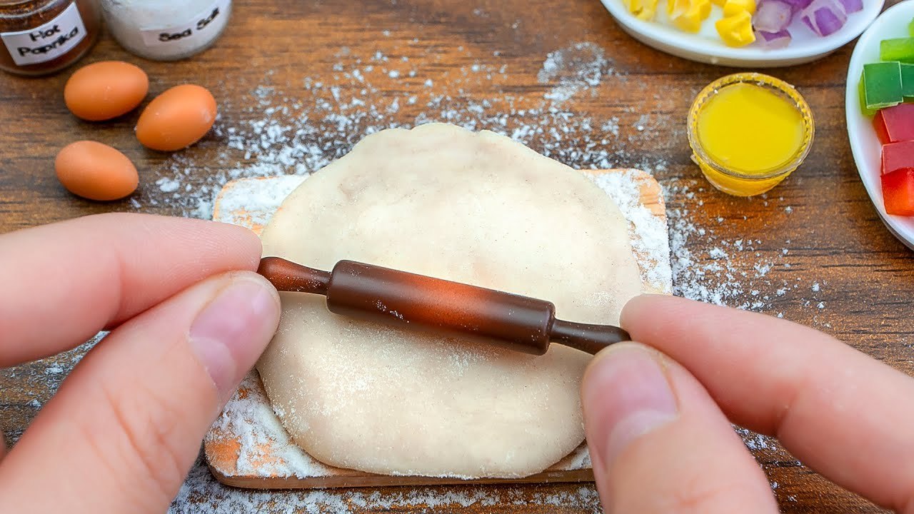 DIY 🍕 How To Make Smallest Dominos Burst Pizza...