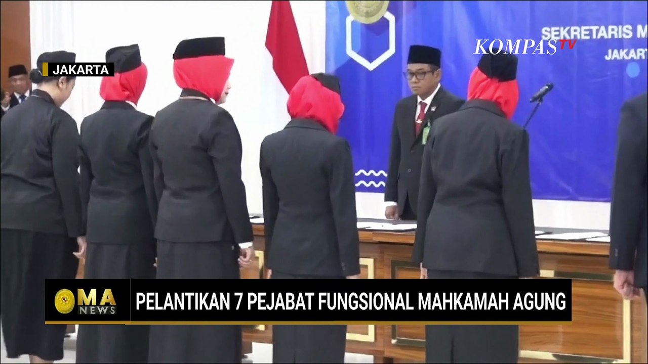 7 Pejabat Fungsional Mahkamah Agung Dilantik | MA NEWS