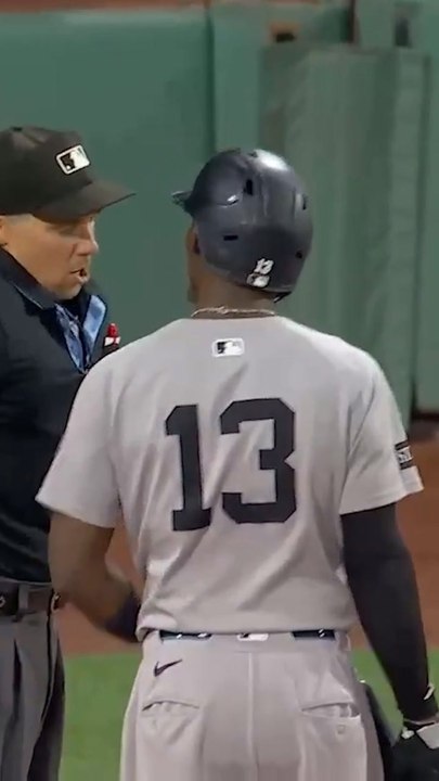 Jazz Chisholm Jr. ejected after controversial strikeout call