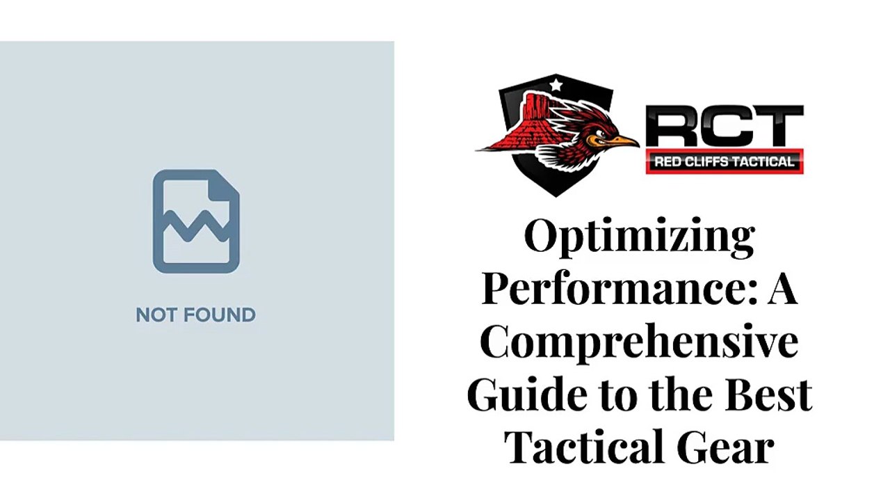 Choose the Best Tactical Gear from Red Cliffs Tactical, Inc