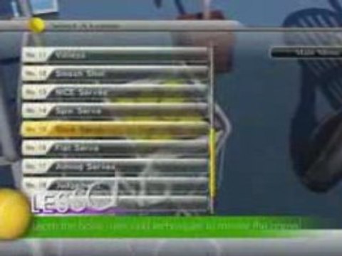 Smash Court Tennis 3 - Trailer Tennis - Jeux Vidéo