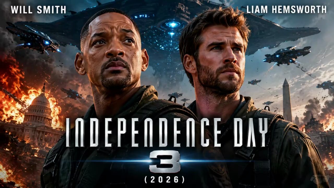 INDEPENDENCE DAY 3 (2026) Will Smith Returns? | Fan Concept Trailer | Liam Hemsworth | Alien Invasion 4K