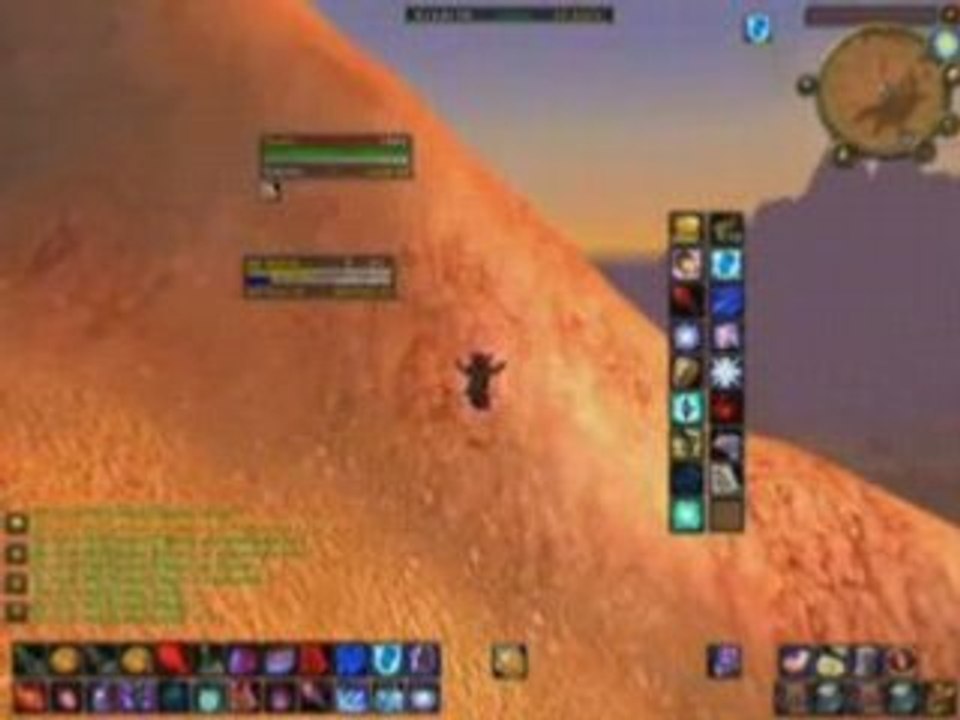 The mage run away in WOW