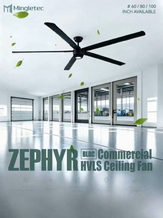 Mingletec Silent BLDC Modern Ceiling Fan