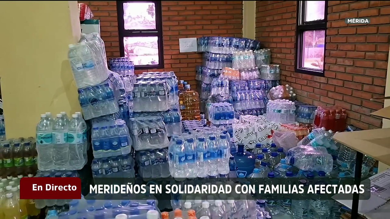 Mérida | Protección Civil habilita centro de acopio para ayudar a los afectados por el sismo