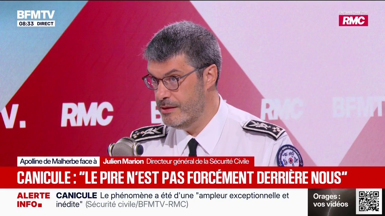 Julien Marion, directeur général de la Sécurité...