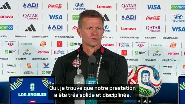 Canada - Marsch fier de son équipe après un but tardif “incroyablement théâtral”