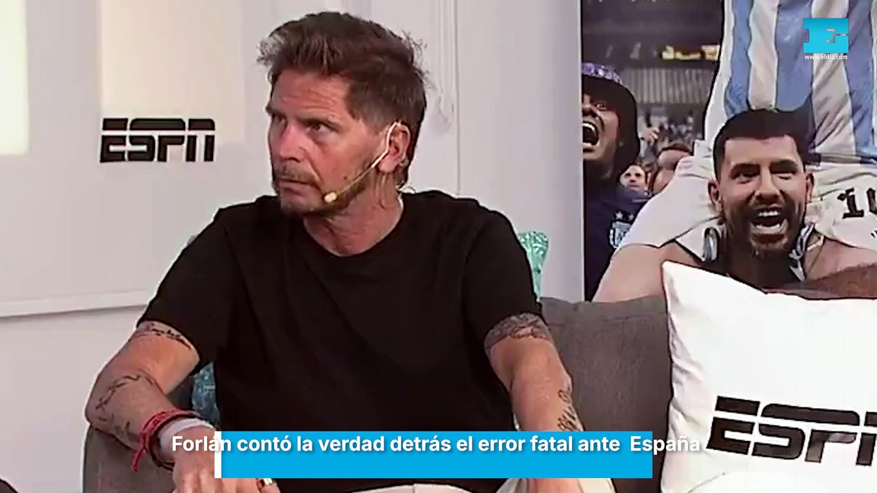 Forlán contó la verdad detrás el error fatal ante