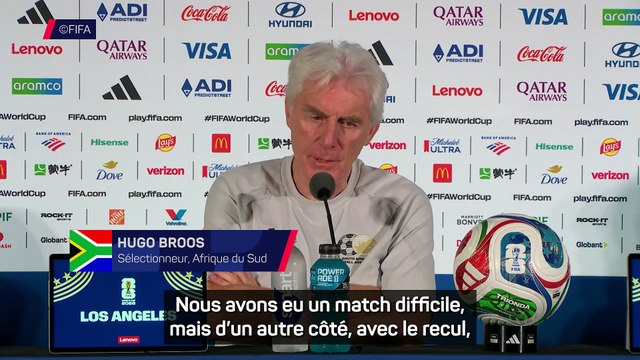 Broos : Je suis fier de mon équipe