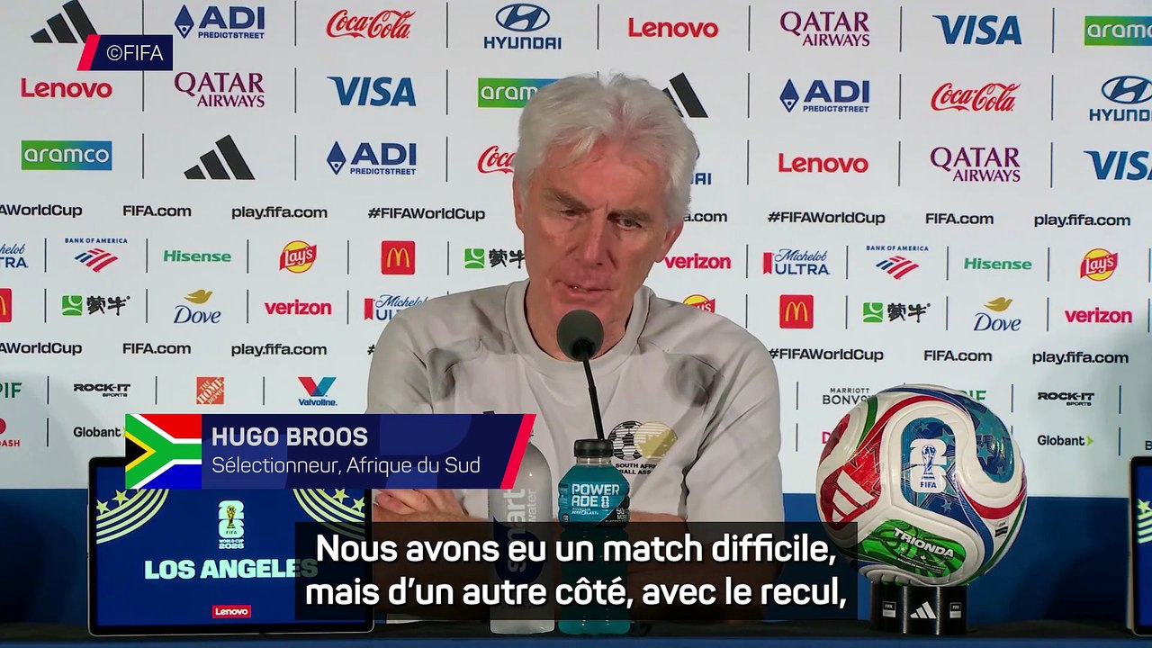 Broos : "Je suis fier de mon équipe"
