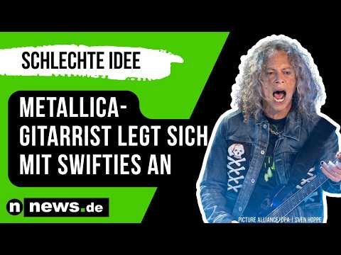 Kirk Hammett: Schlechte Idee - Metallica-Gitarrist legt sich mit Swifties an