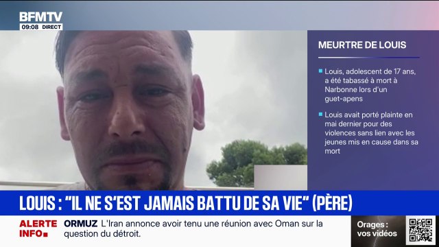 Lynchage à mort de Louis à Narbonne: Il n'a pas voulu déposer plainte pour ne pas avoir de représailles , déclare son père