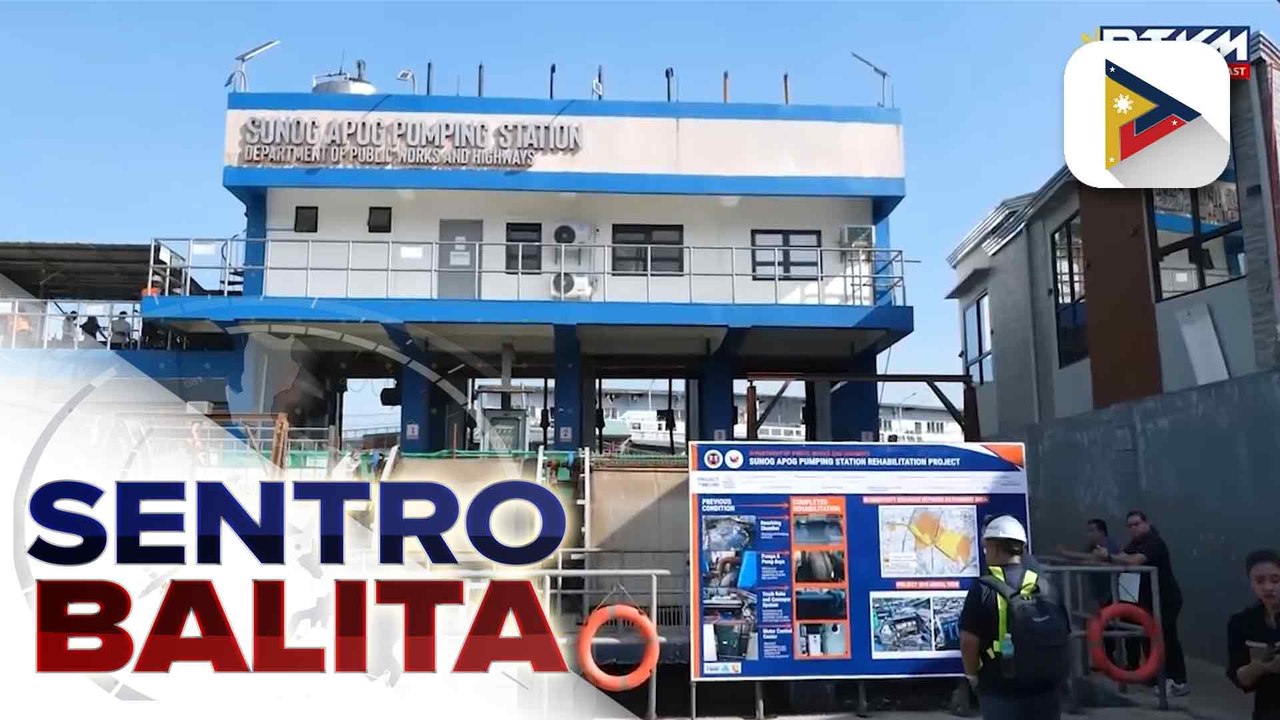 Sunog Apog Pumping Station sa Maynila, 100% nang operational | ulat ni JM Thompson