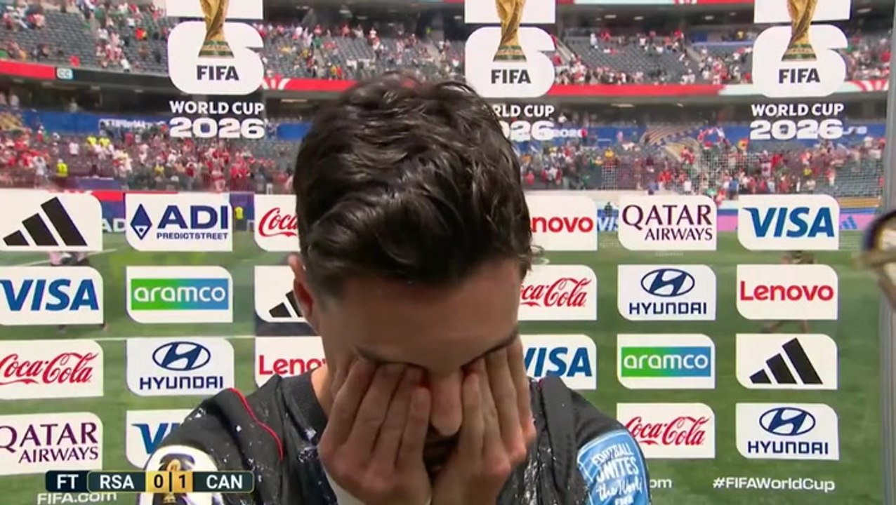 Tearful Stephen Eustaquio honours late parents after Canada World Cup winner