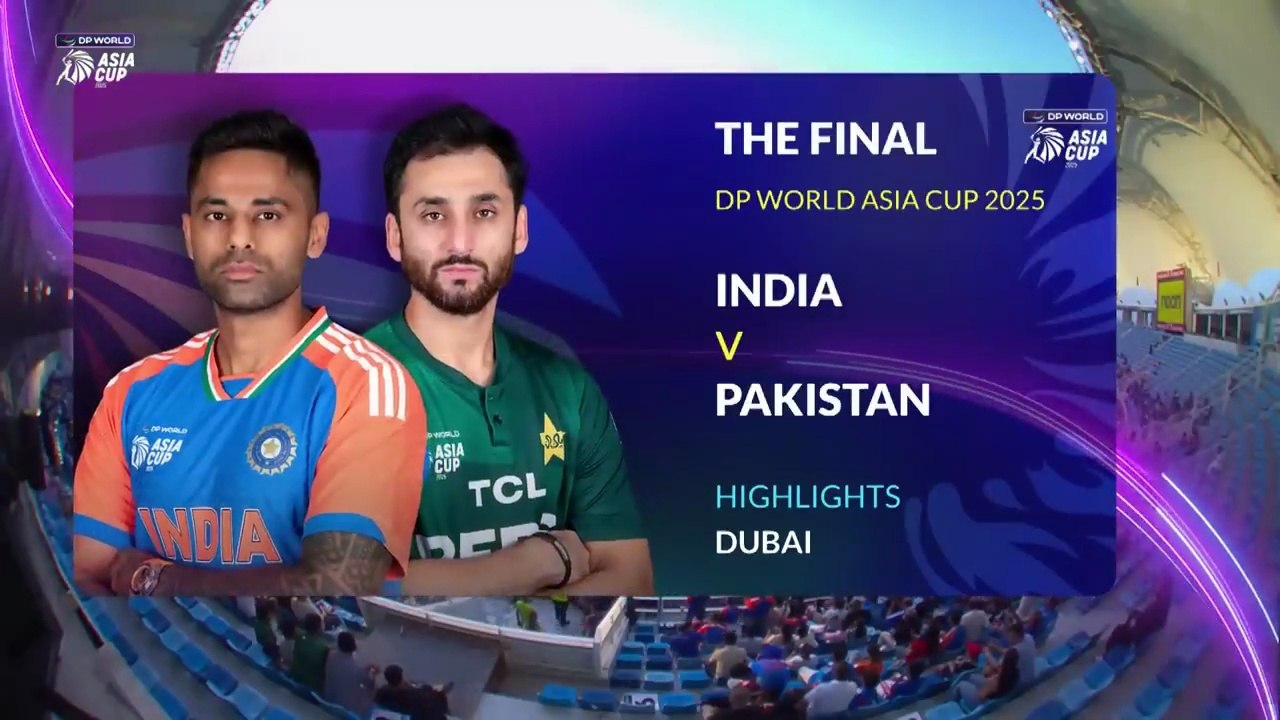 Final | India vs Pakistan | DP World Asia Cup 2025