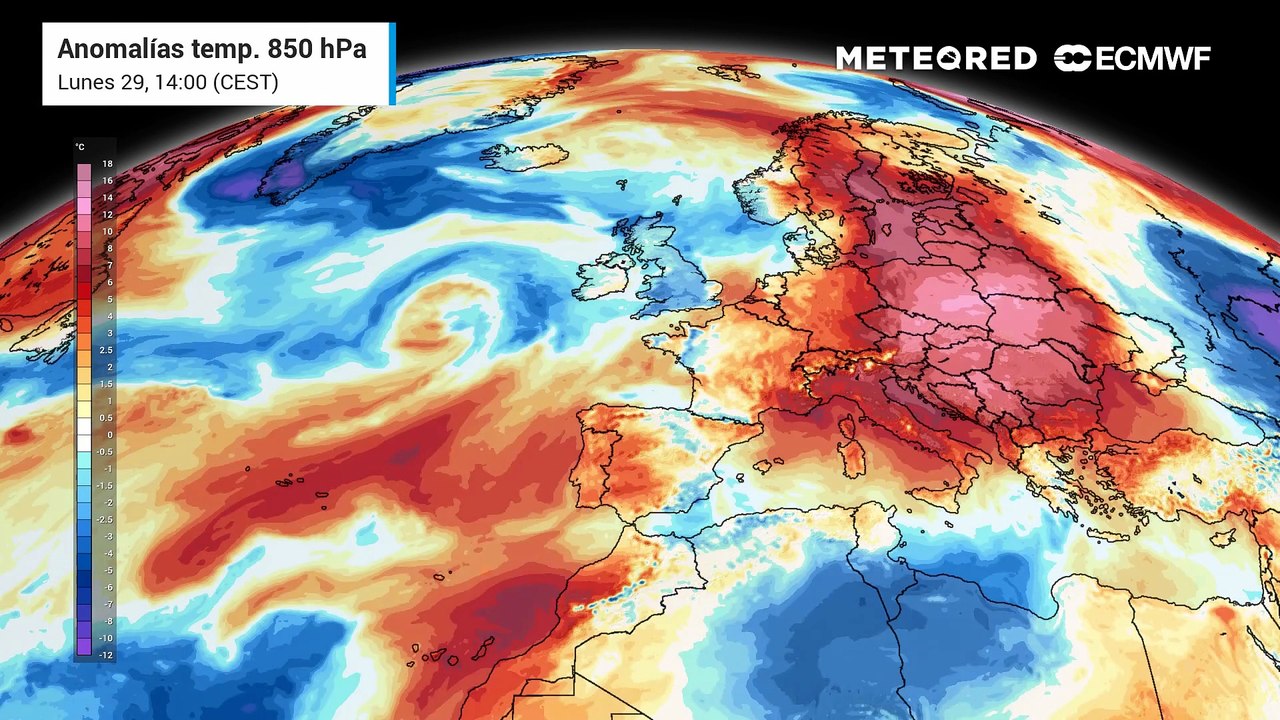 Se acerca un nuevo domo de calor a España