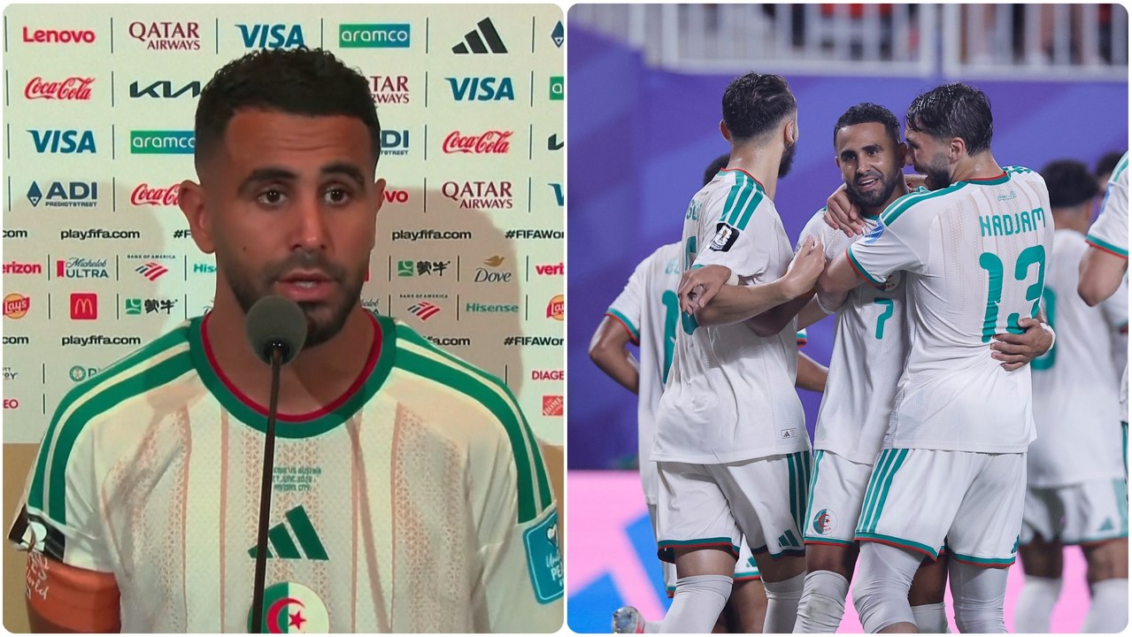 Mahrez sobre el gol que marcó para hacer que Argelia se enfrente a España en ese momento