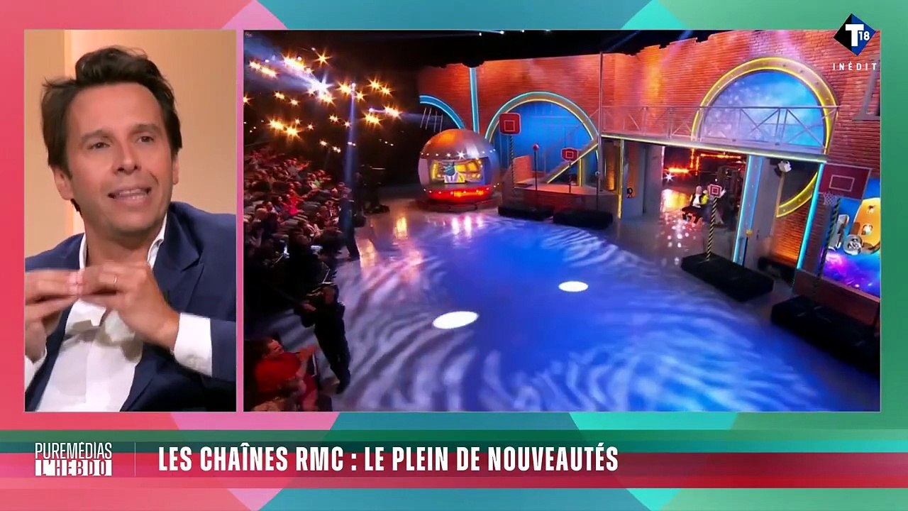 Stéphane Sallé de Chou le 28 juin sur le plateau de "Puremédias, l'hebdo" sur T18.