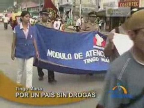 POR UN PAÍS SIN DROGAS - TINGO MARÍA