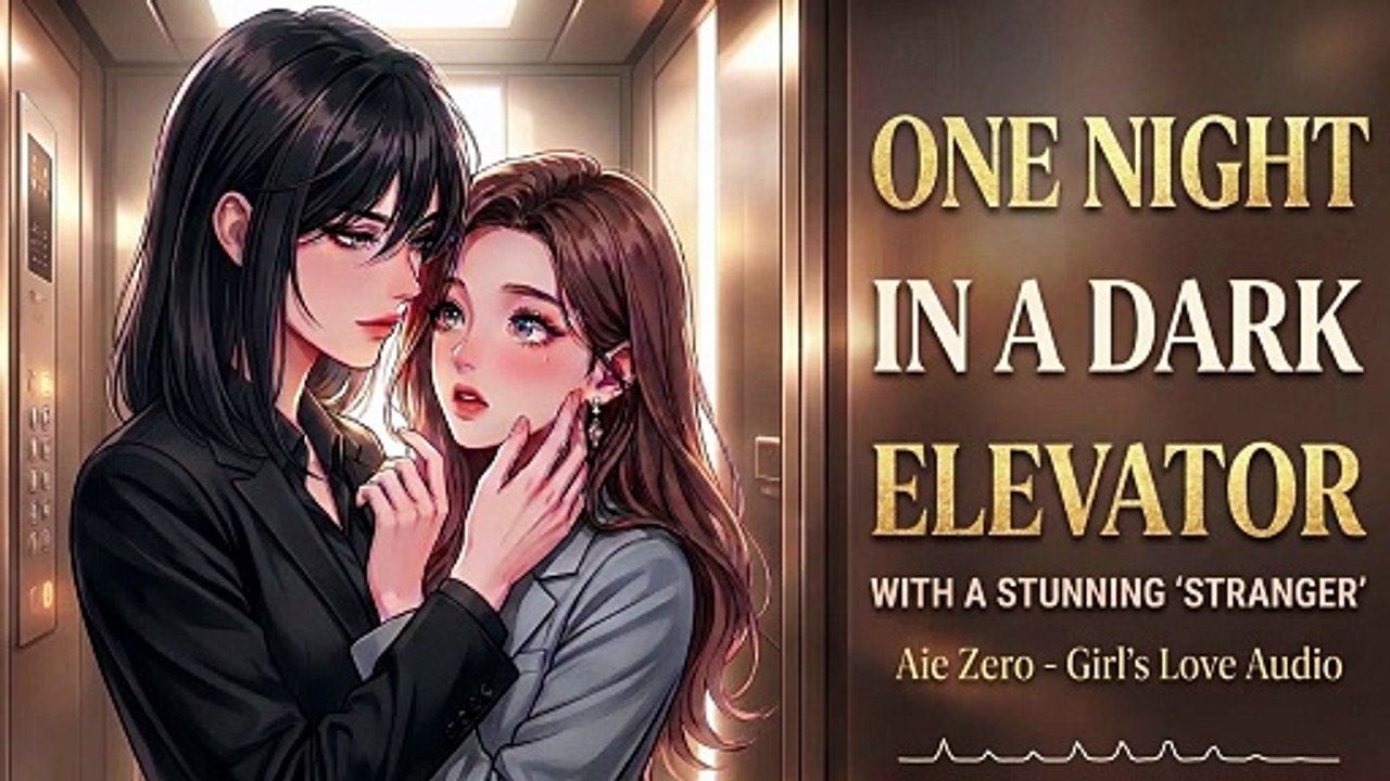 Girl Love Audio - I Spent the Night Trapped in a Dark Elevator with a Stunning Stranger (WLW Love Story)