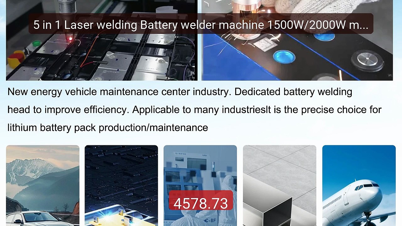 5 in 1 Laser welding Battery welder machine 1500W/2000W multi-funct... -- Top Rated 2026 | Buy Now!
