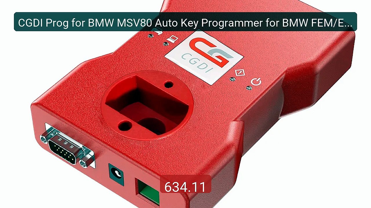 CGDI Prog for BMW MSV80 Auto Key Programmer for BMW FEM/EDC Functi... -- Best Deal 2026 | Shop Now!