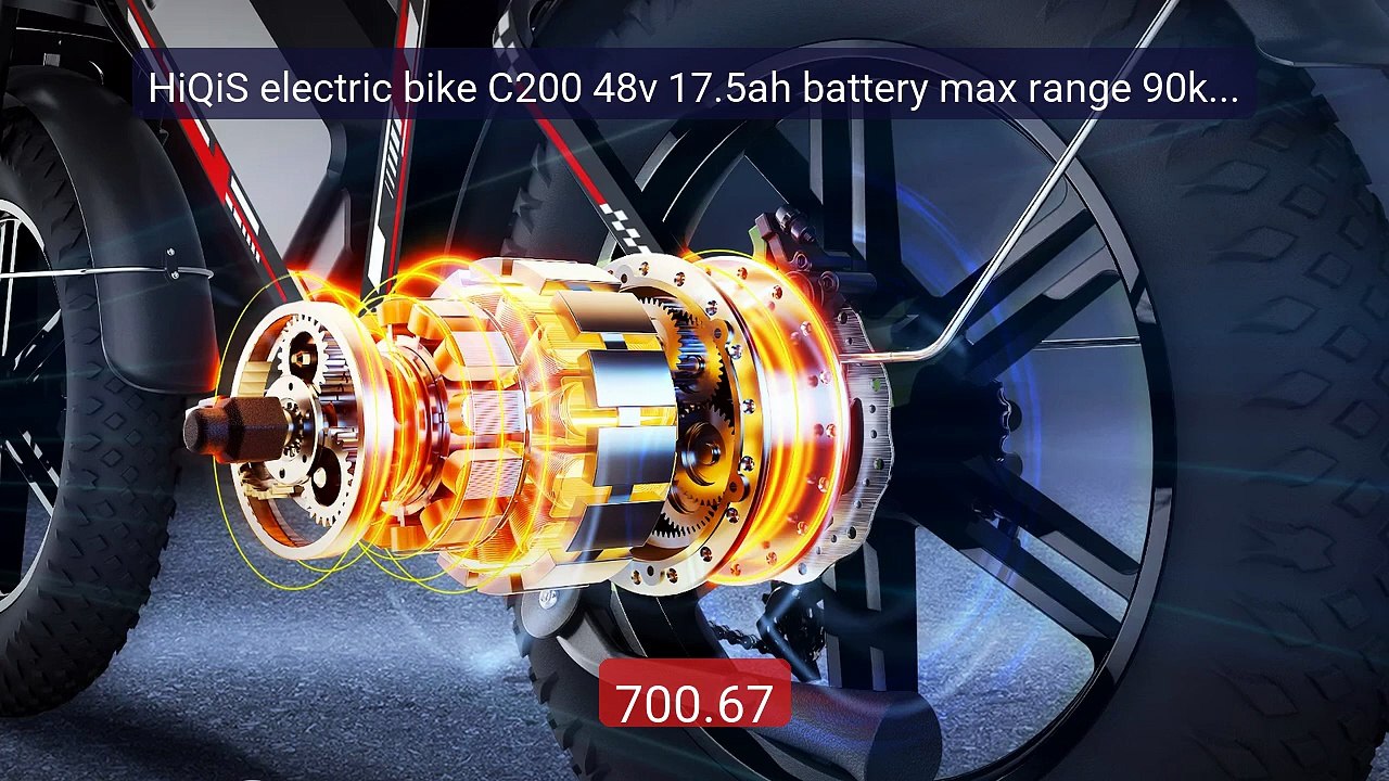 HiQiS electric bike C200 48v 17.5ah battery max range 90km 1000w m... -- Best Deal 2026 | Shop Now!