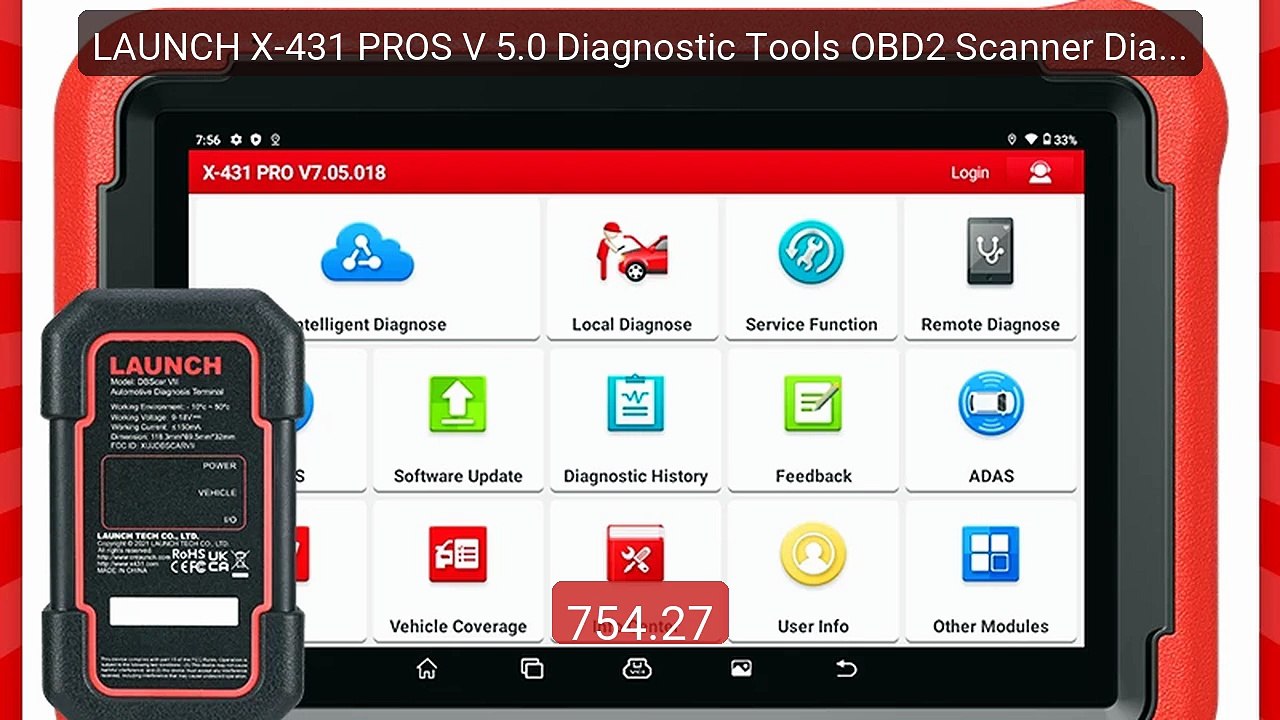 LAUNCH X-431 PROS V 5.0 Diagnostic Tools OBD2 Scanner Diagnost Aut... -- Best Deal 2026 | Shop Now!