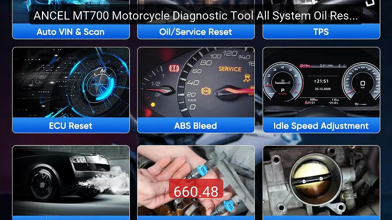 ANCEL MT700 Motorcycle Diagnostic Tool All System Oil Reset ABS Ble... -- Top Rated 2026 | Buy Now!