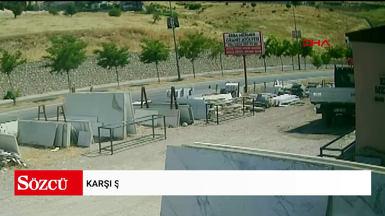 Karşı şeride geçen otomobille cip çarpıştı
