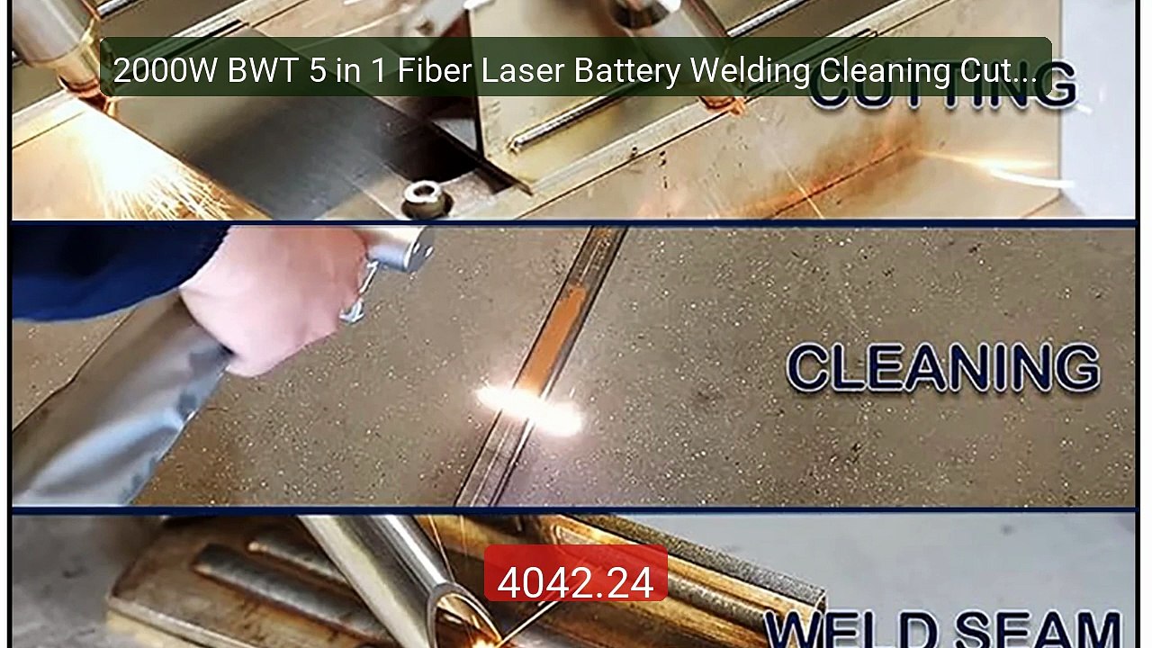2000W BWT 5 in 1 Fiber Laser Battery Welding Cleaning Cutti... -- Top Pick 2026 | Unbeatable Price!
