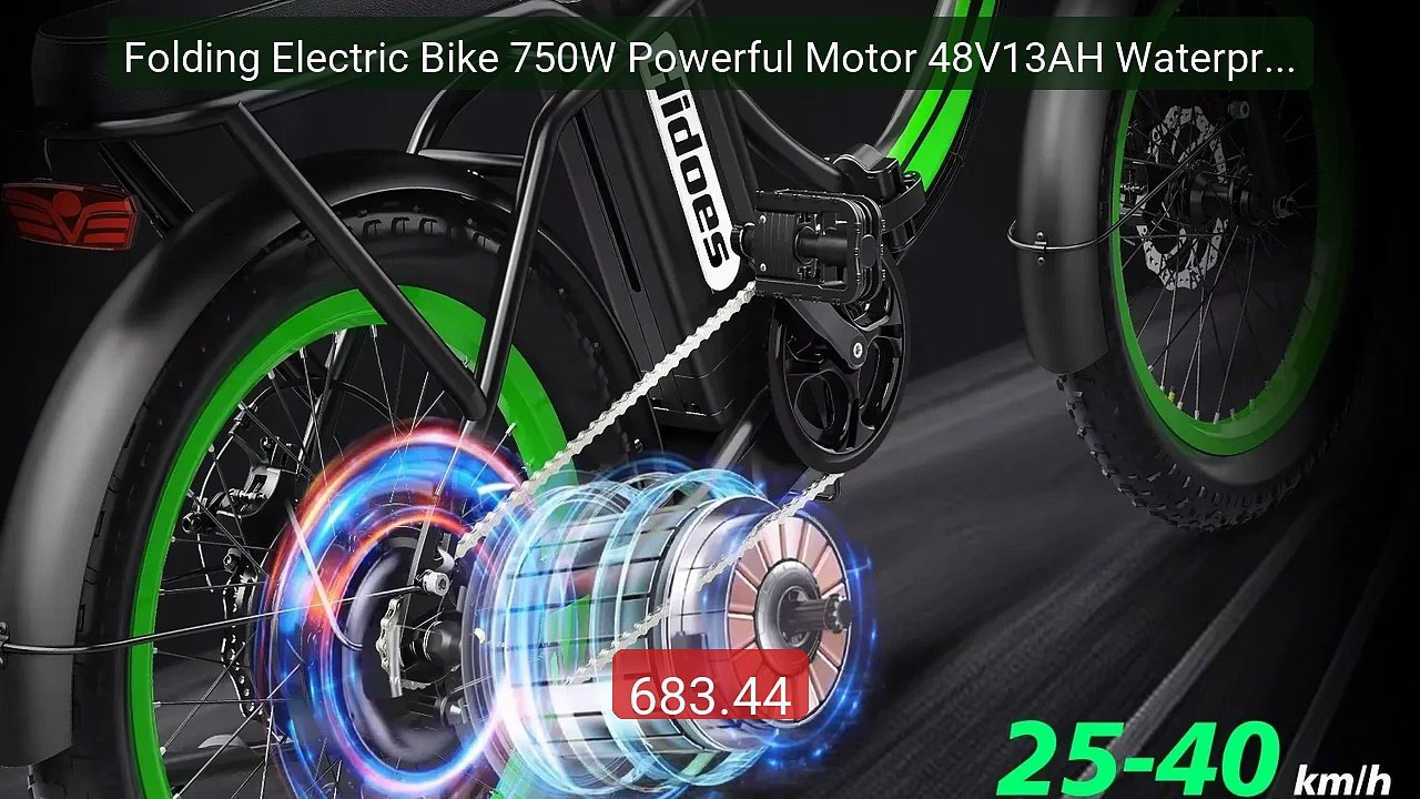Folding Electric Bike 750W Powerful Motor 48V13AH Waterproof Lithiu... -- Top Rated 2026 | Buy Now!