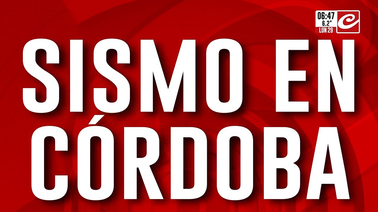Sismo en Córdoba enciende las alertas en todas las provincia
