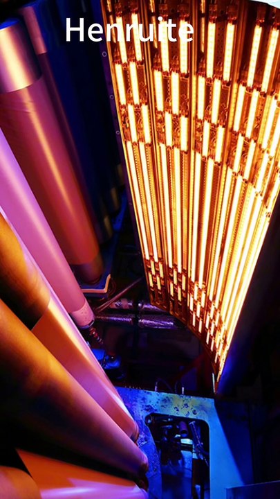 Twin Tube Half Gold Halogen Heat Lamp 375mm 230v 1000w Quartz Infrared Heating Element For Textile Drying