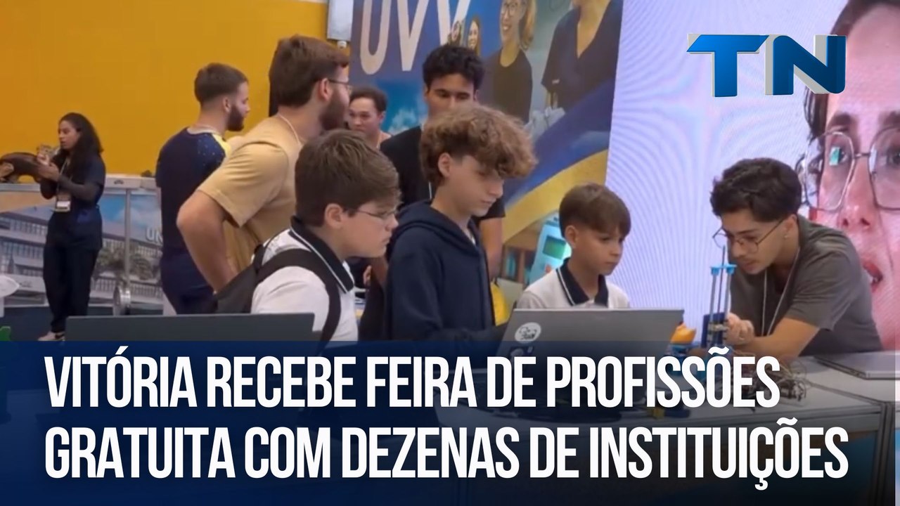 Vitória recebe feira de profissões gratuita com dezenas de instituições