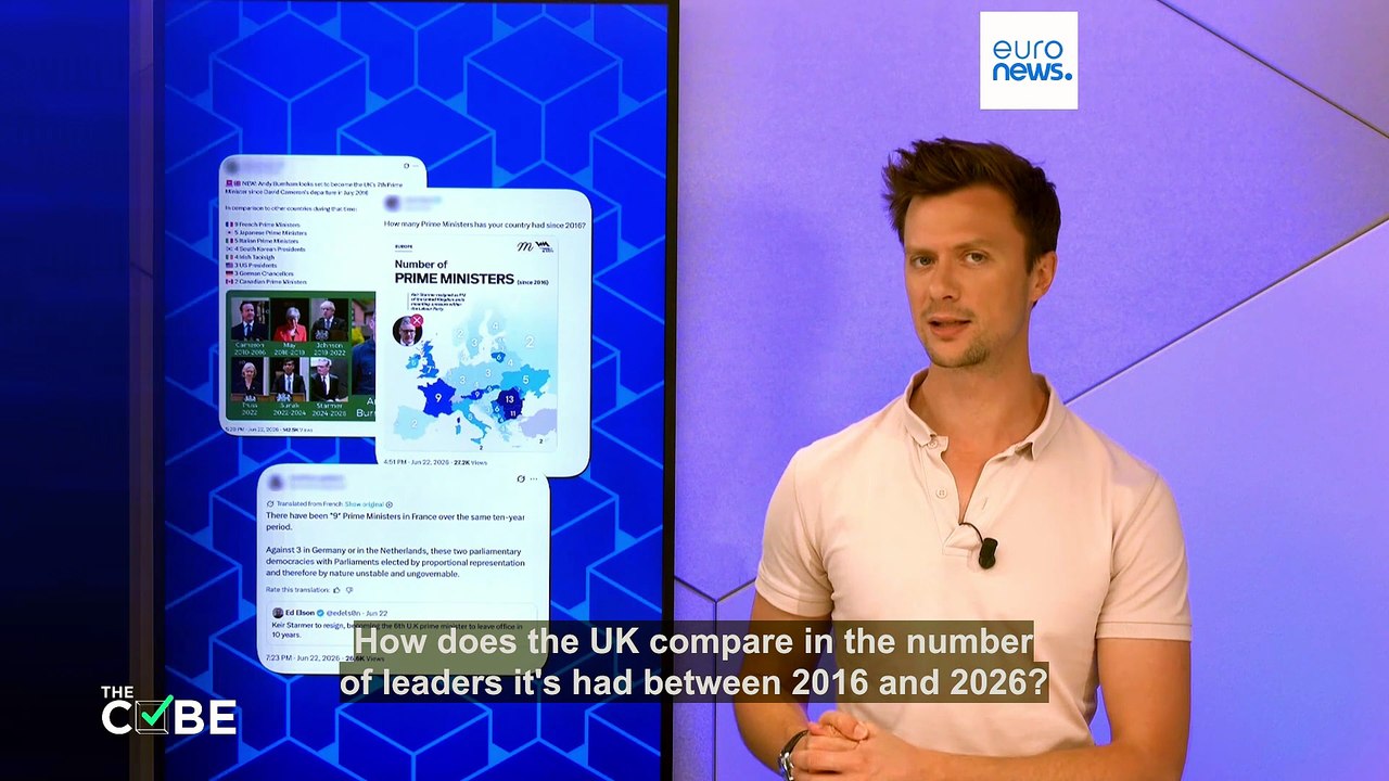 Starmer resigns: Which European country has the highest turnover of leaders?