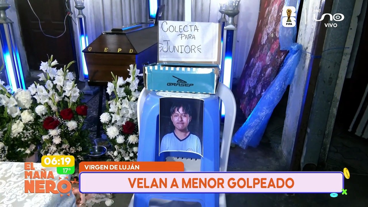 Velan a menor golpeado