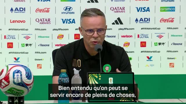 Maroc - Ouahbi : “Favoris, pas favoris, ça m’est égal, ce qui compte, c’est le terrain”
