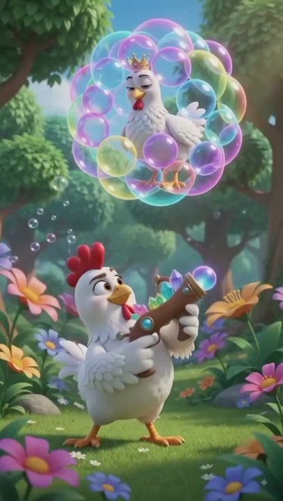 The Brave Chicken’s Magical Rescue Mission! 🐔