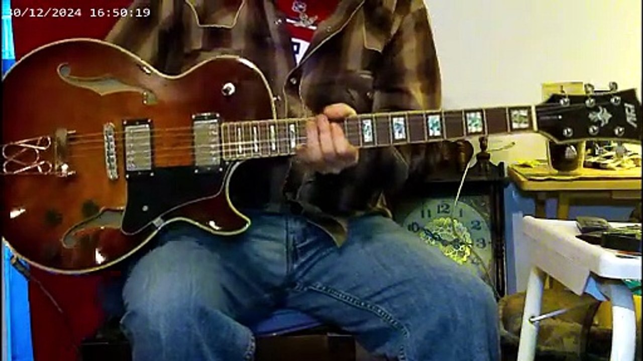 PRATIQUE MUSICALE: EXEMPLES de guitares à l'essai avec EFFETS de SONS
