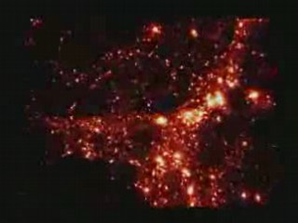 Une vision de l'Univers Simulation