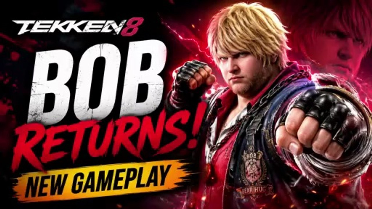 TEKKEN 8 Bob Gameplay Reveal Trailer (1080p) | EVO 2026 | Bob Returns in Season 3 First Look
