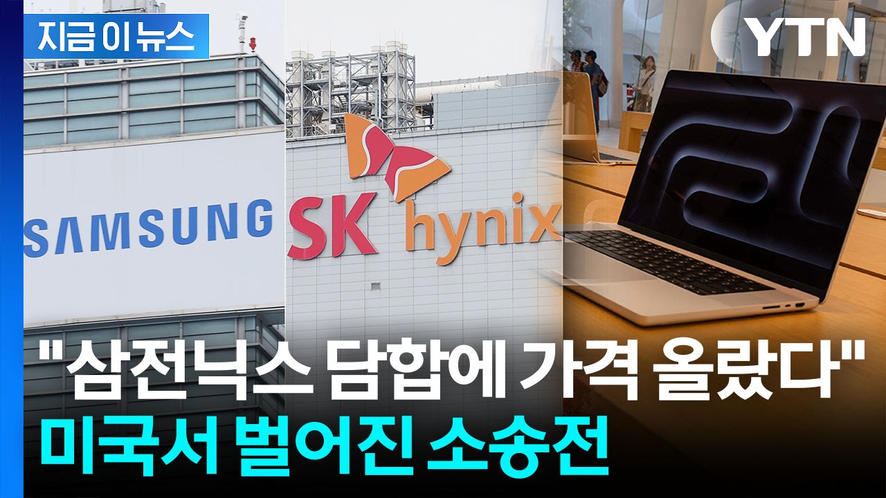 '담합 혐의' 삼전닉스, 미국서 피소…"소비자 손해 배상하라" [지금이뉴스] / YTN
