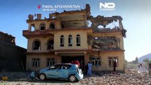 Paquistão bombardeia Afeganistão e deixa casas em ruínas