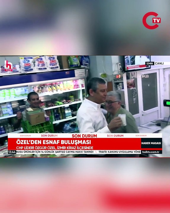 ÖZEL, KENDİ YAYININA DENK GELDİ