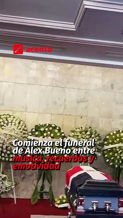 Comienza el funeral de Álex Bueno entre música, recuerdos y emotividad